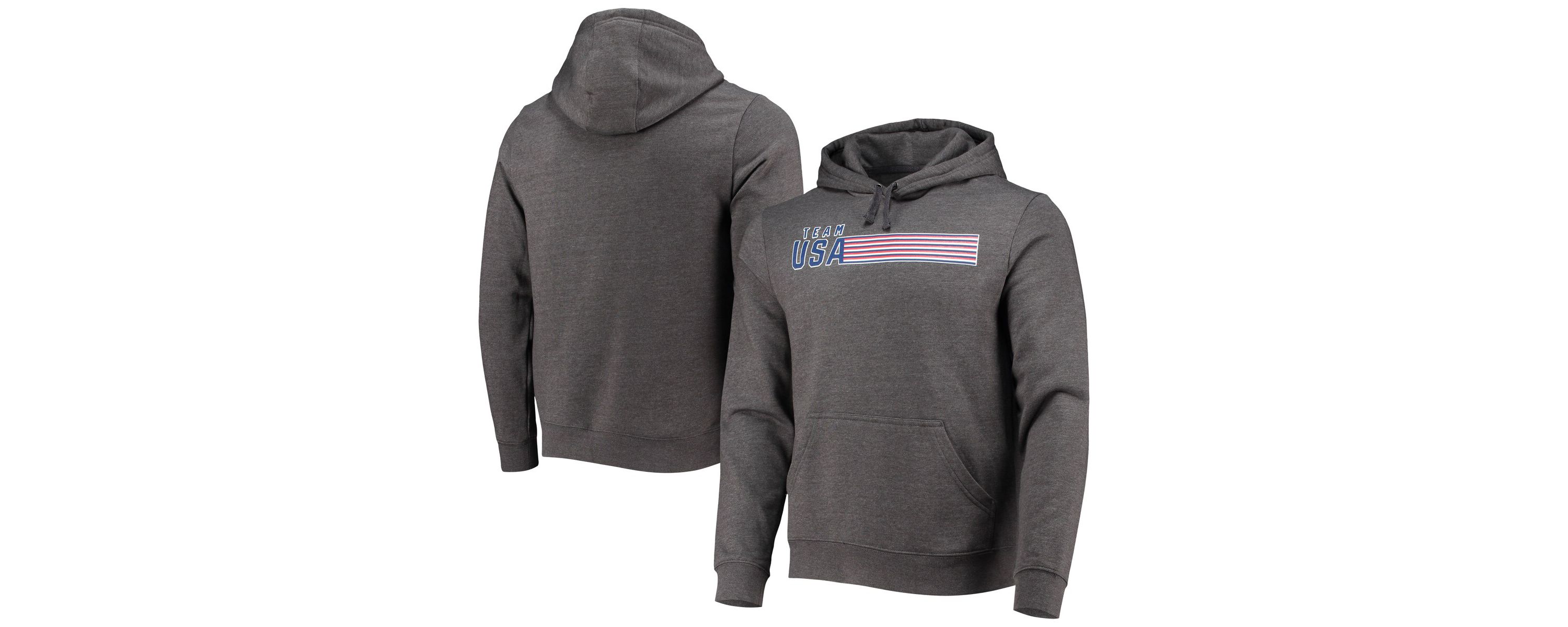 Olympics Fanatics Team USA Repeat Fitted Pullover Hoodie