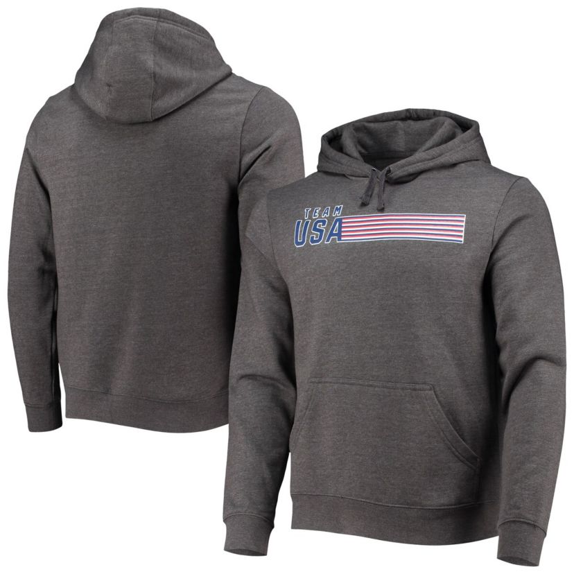 Olympics Fanatics Team USA Repeat Fitted Pullover Hoodie
