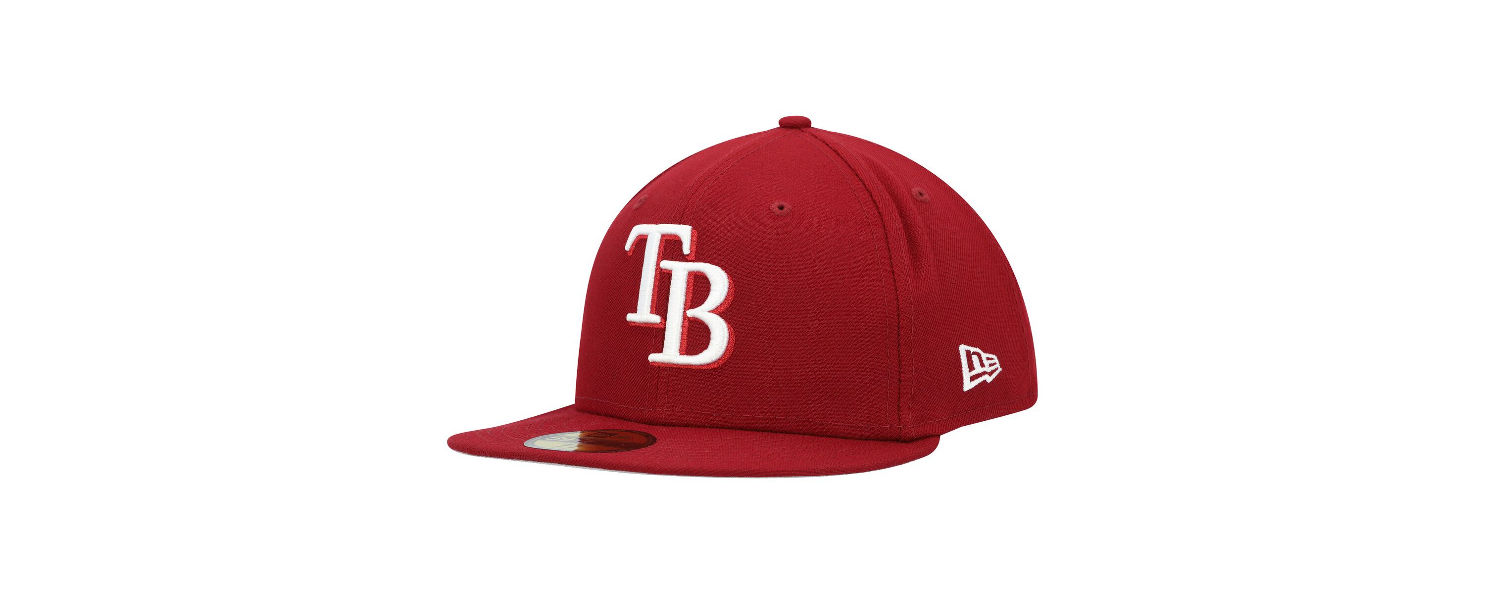 MLB Tampa Bay Rays Logo 59FIFTY Fitted Hat