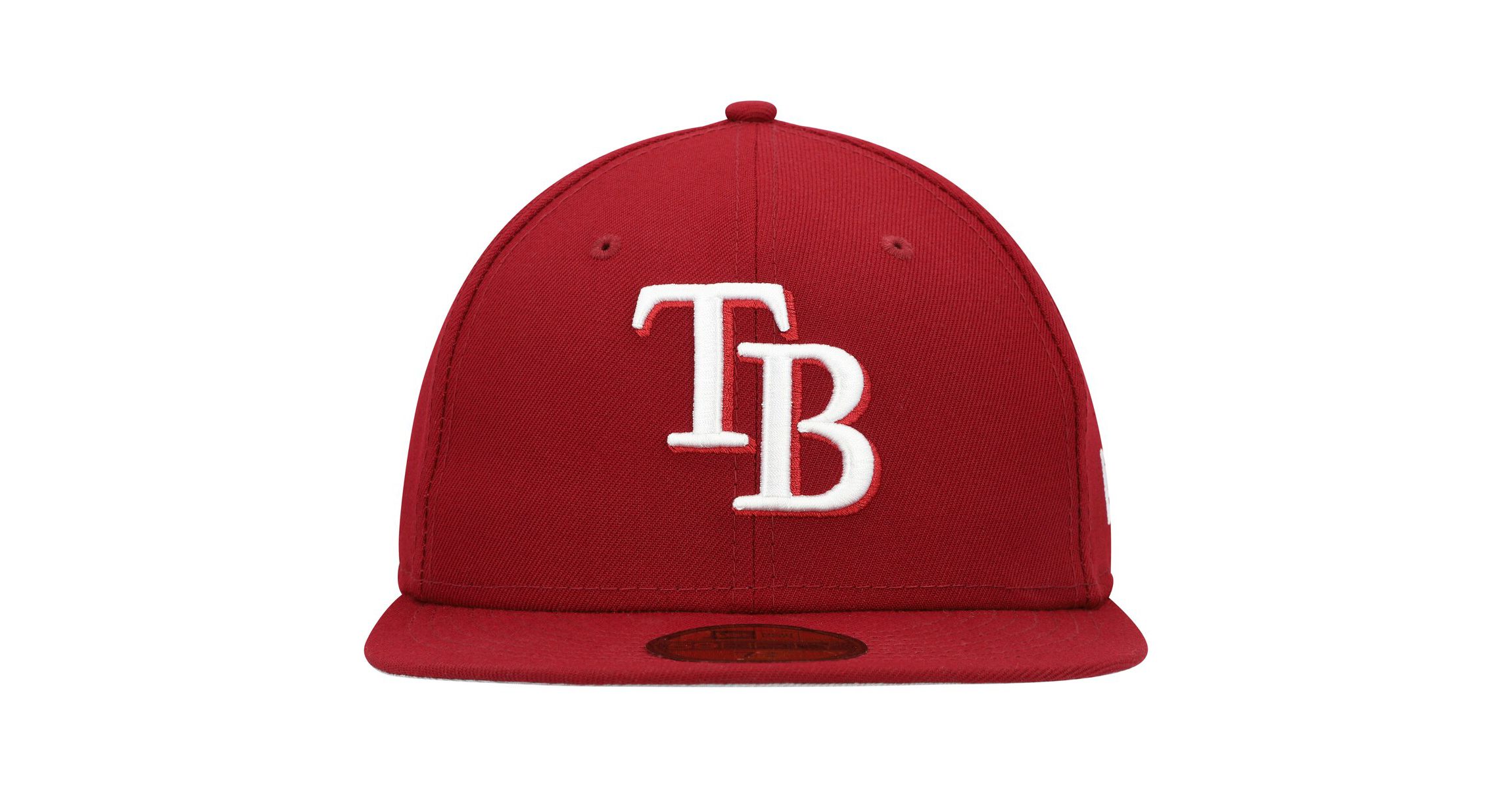 MLB Tampa Bay Rays Logo 59FIFTY Fitted Hat