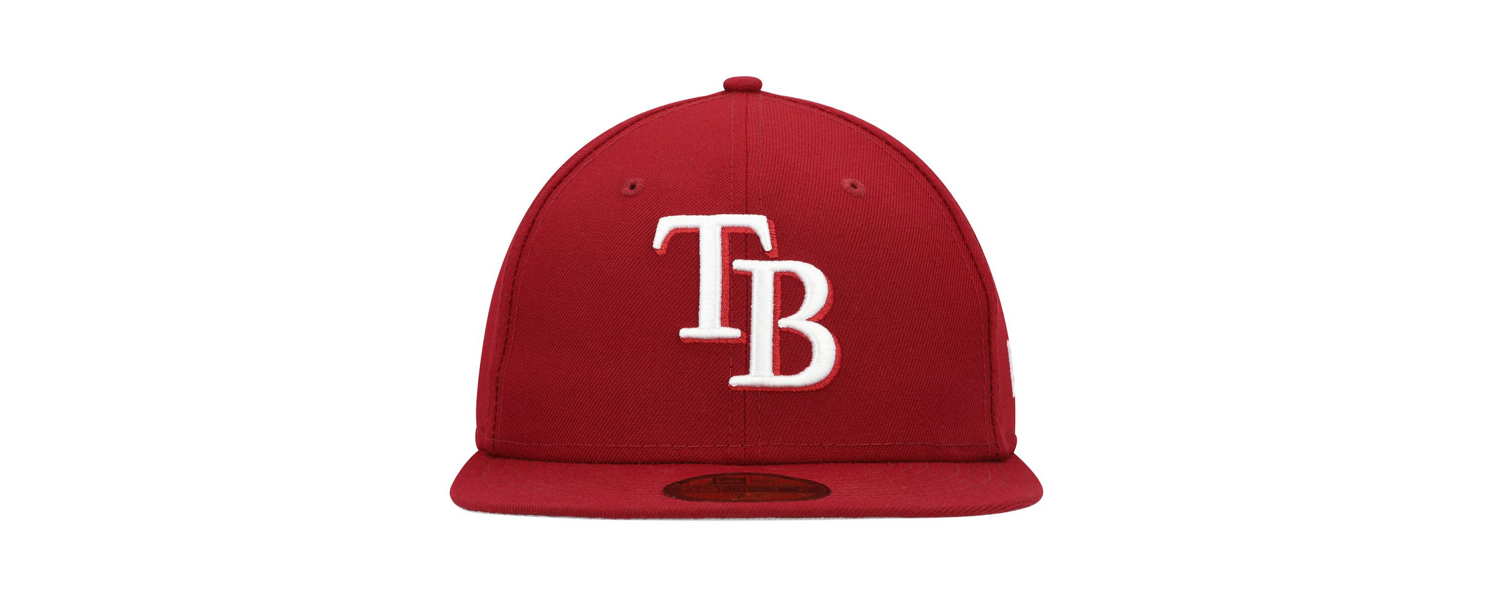 MLB Tampa Bay Rays Logo 59FIFTY Fitted Hat