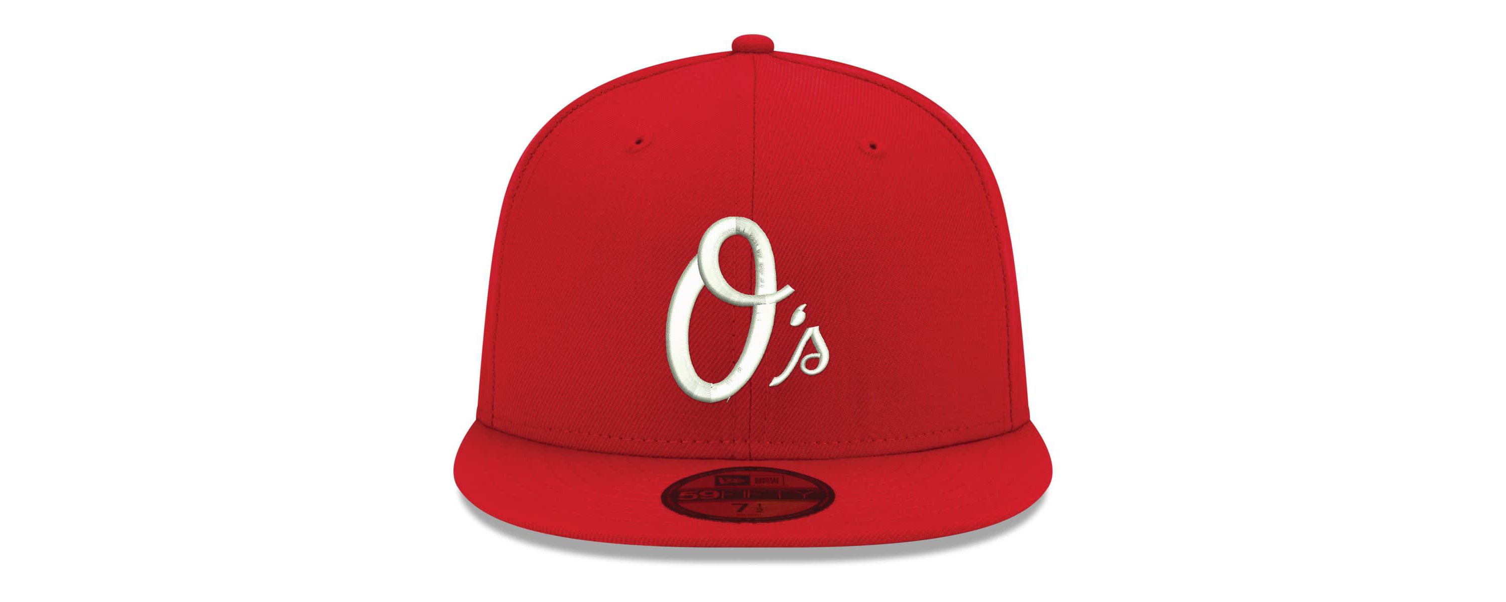 MLB Baltimore Orioles Logo 59FIFTY Fitted Hat