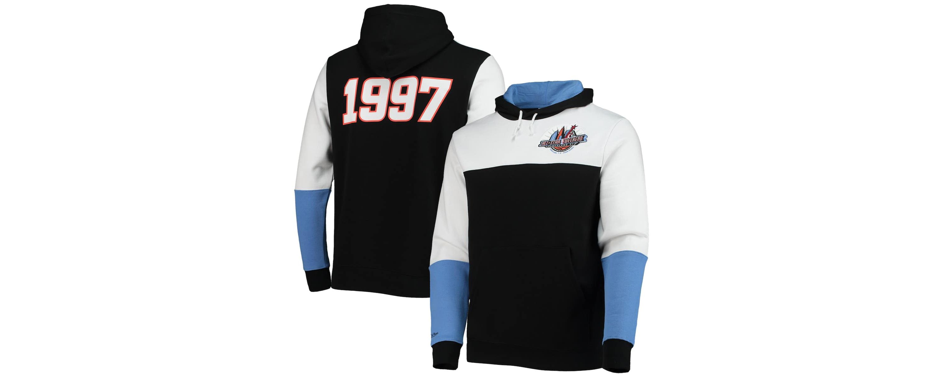 Multi-Team NBA NBA Hardwood Classics 1997 All-Star Game Colorblock Fusion Pullover Hoodie