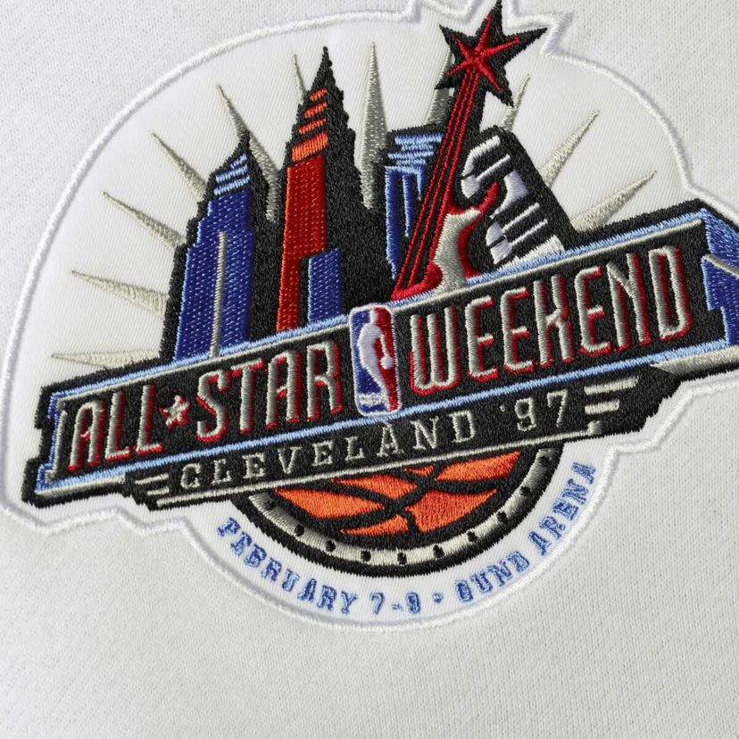 Multi-Team NBA NBA Hardwood Classics 1997 All-Star Game Colorblock Fusion Pullover Hoodie