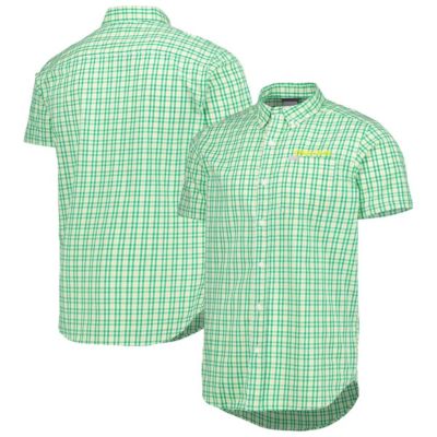 Columbia Men's NCAA Oregon Ducks Rapid Rivers Logo Button-Down Shirt -  32041554693897