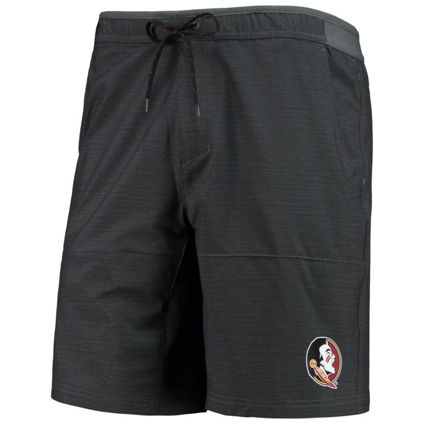 NCAA Heathered Florida State Seminoles Twisted Creek Omni-Shield Shorts
