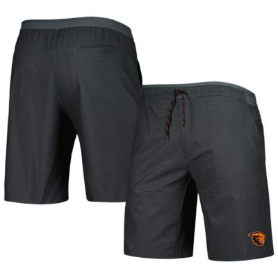 Columbia Men's NCAA Heathered Oregon State Beavers Twisted Creek Omni-Shield Shorts, Gray, Small -  0194894739013