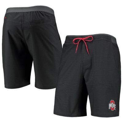 Columbia Men's NCAA Ohio State Buckeyes Twisted Creek Omni-Shield Shorts, Grey, Small -  0194894739075