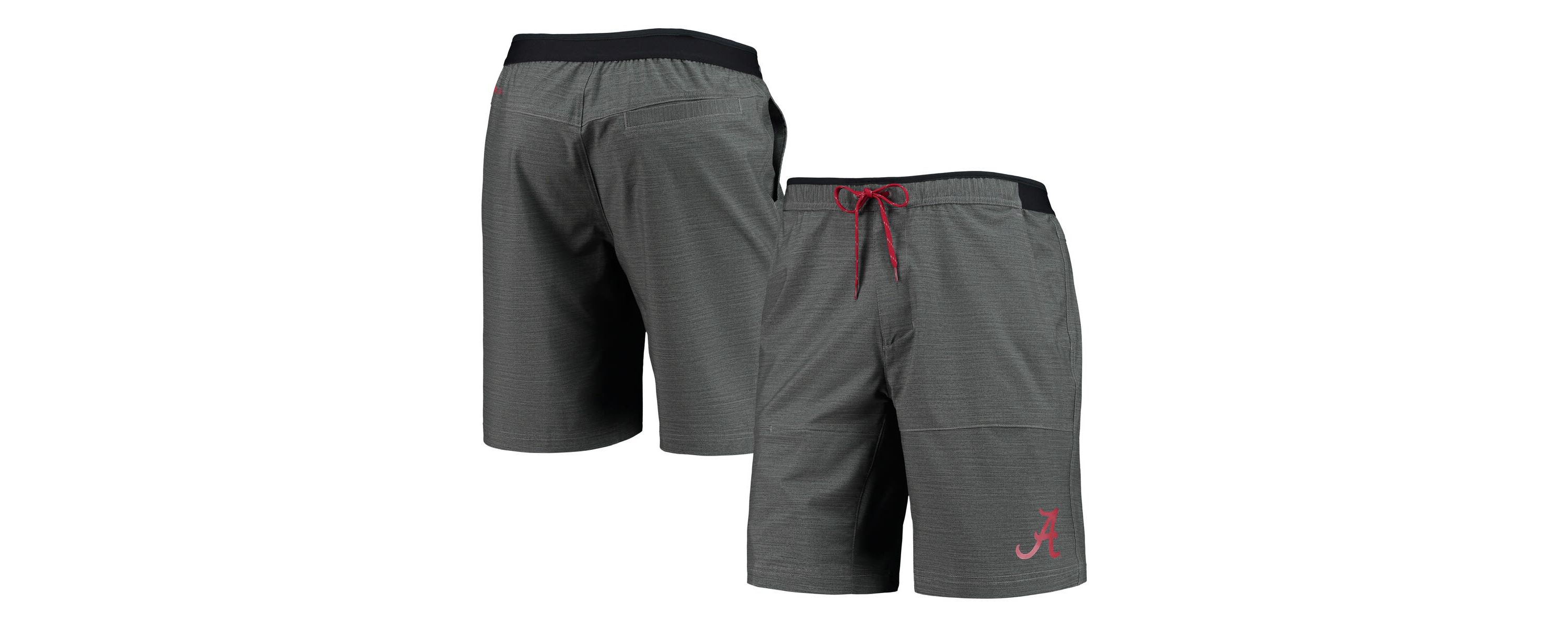 Alabama Crimson Tide NCAA Heathered Alabama Tide Twisted Creek Omni-Shield Shorts