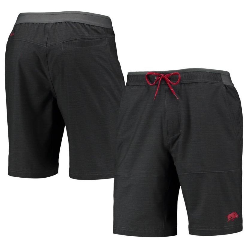NCAA Arkansas Razorbacks Twisted Creek Omni-Shield Shorts