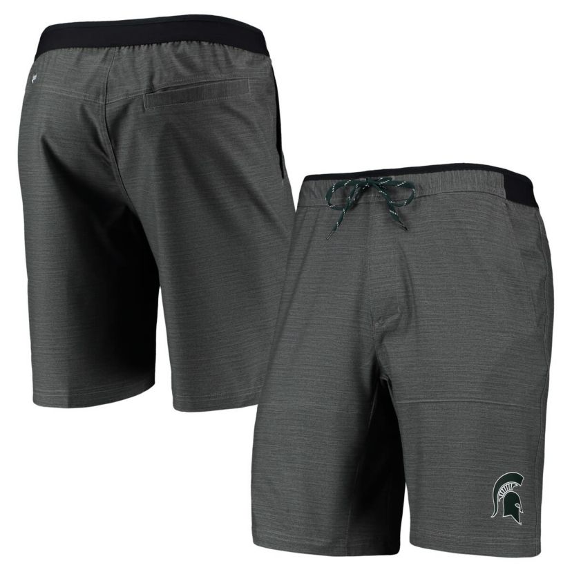 NCAA Michigan State Spartans Twisted Creek Omni-Shield Shorts
