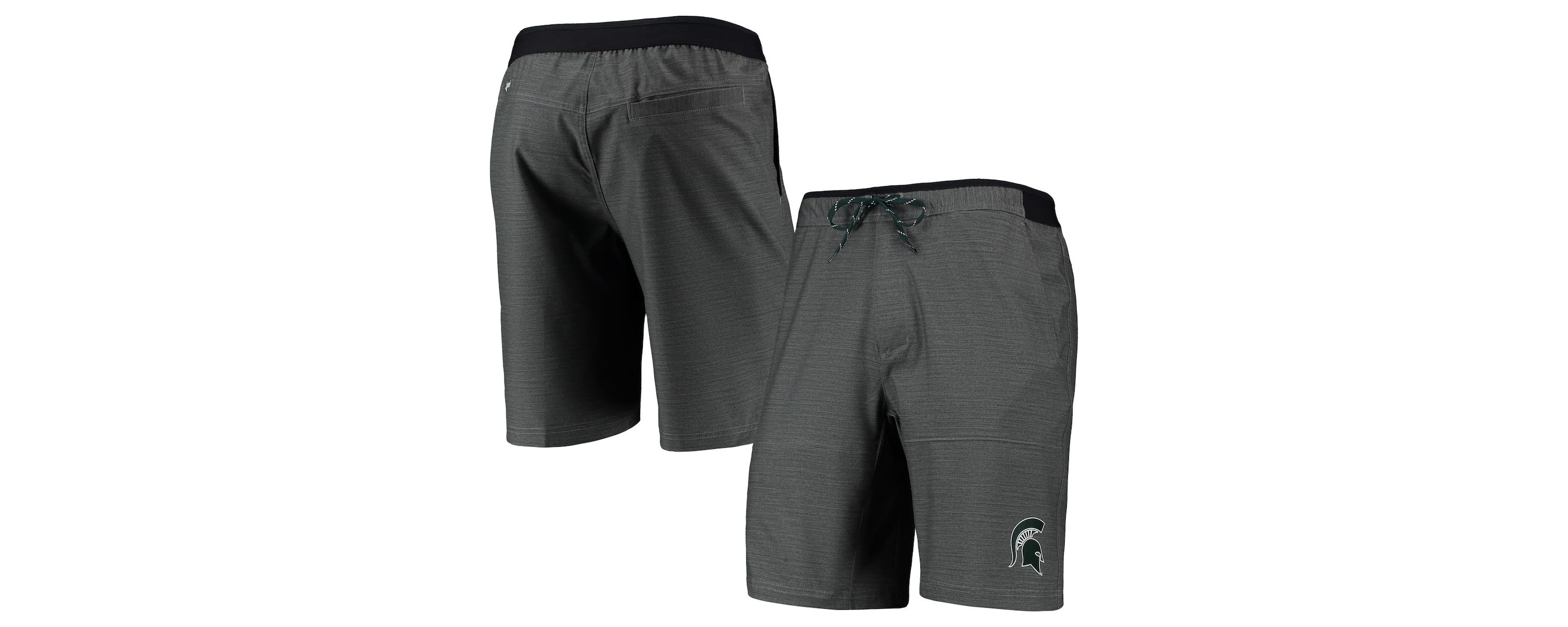 NCAA Michigan State Spartans Twisted Creek Omni-Shield Shorts