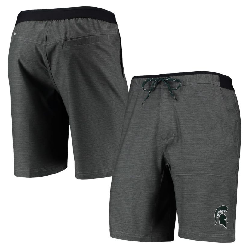 NCAA Michigan State Spartans Twisted Creek Omni-Shield Shorts