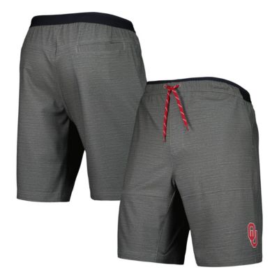 Columbia Men's NCAA Oklahoma Sooners Twisted Creek Omni-Shield Shorts, Gray, Small -  0194894738849