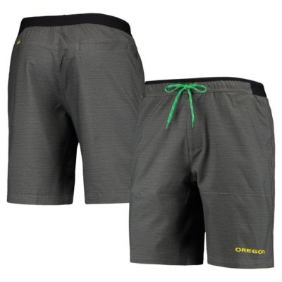 Columbia Men's NCAA Oregon Ducks Twisted Creek Omni-Shield Shorts, Gray, Small -  0194894739822