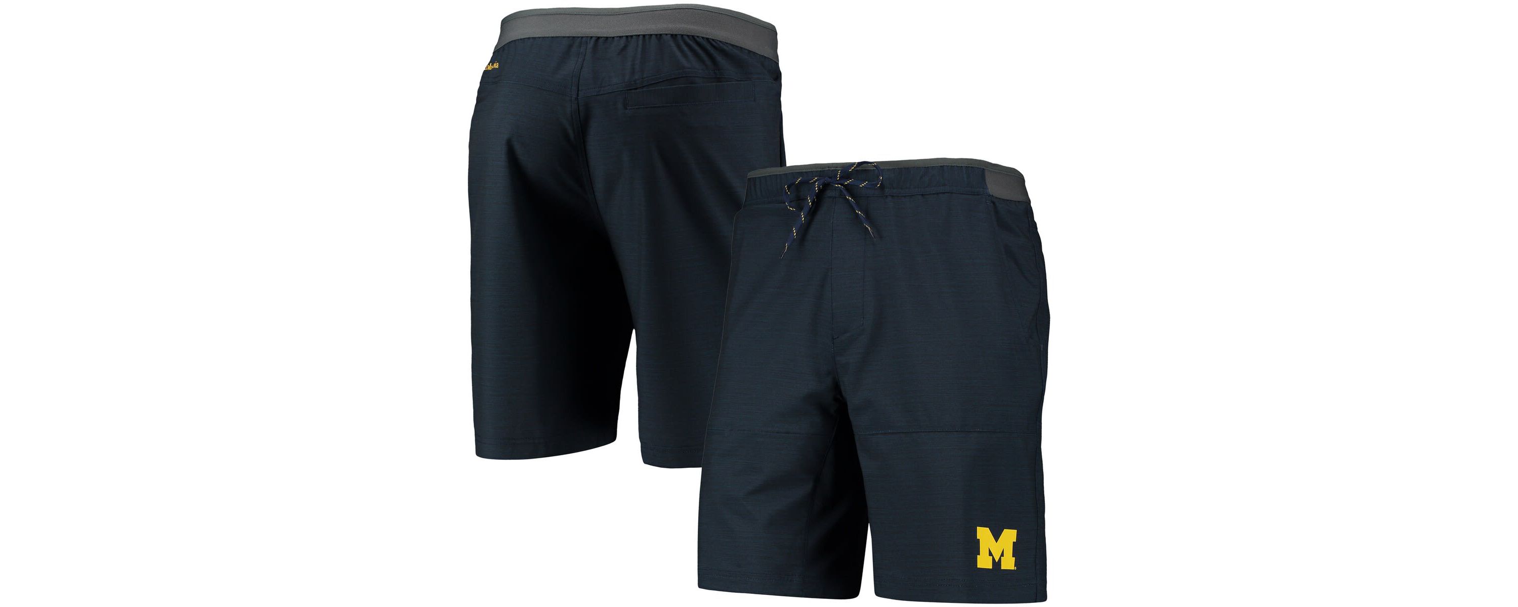 NCAA Michigan Wolverines Twisted Creek Omni-Shield Shorts