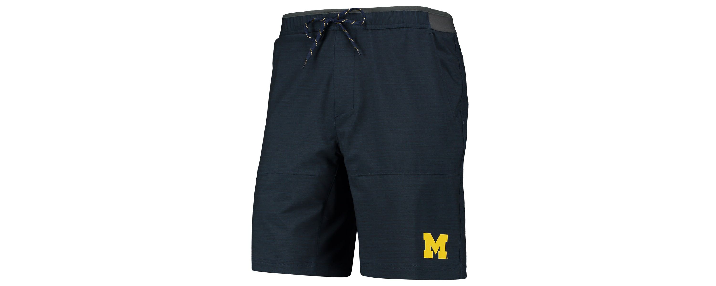 NCAA Michigan Wolverines Twisted Creek Omni-Shield Shorts
