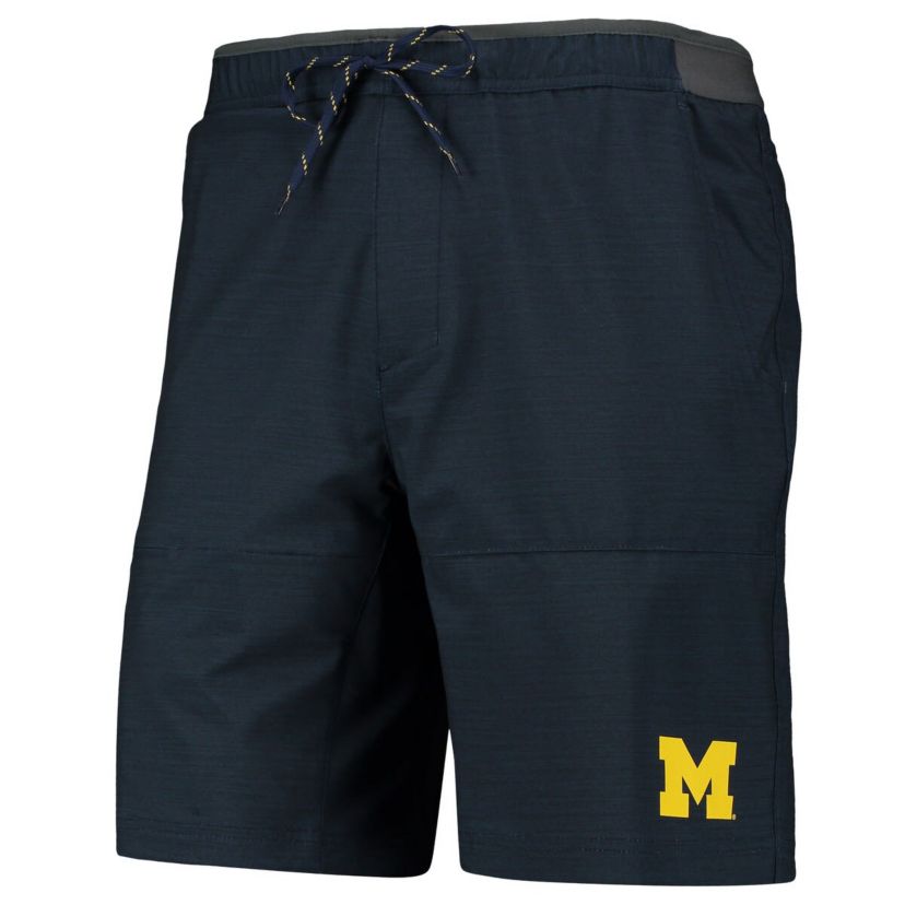 NCAA Michigan Wolverines Twisted Creek Omni-Shield Shorts