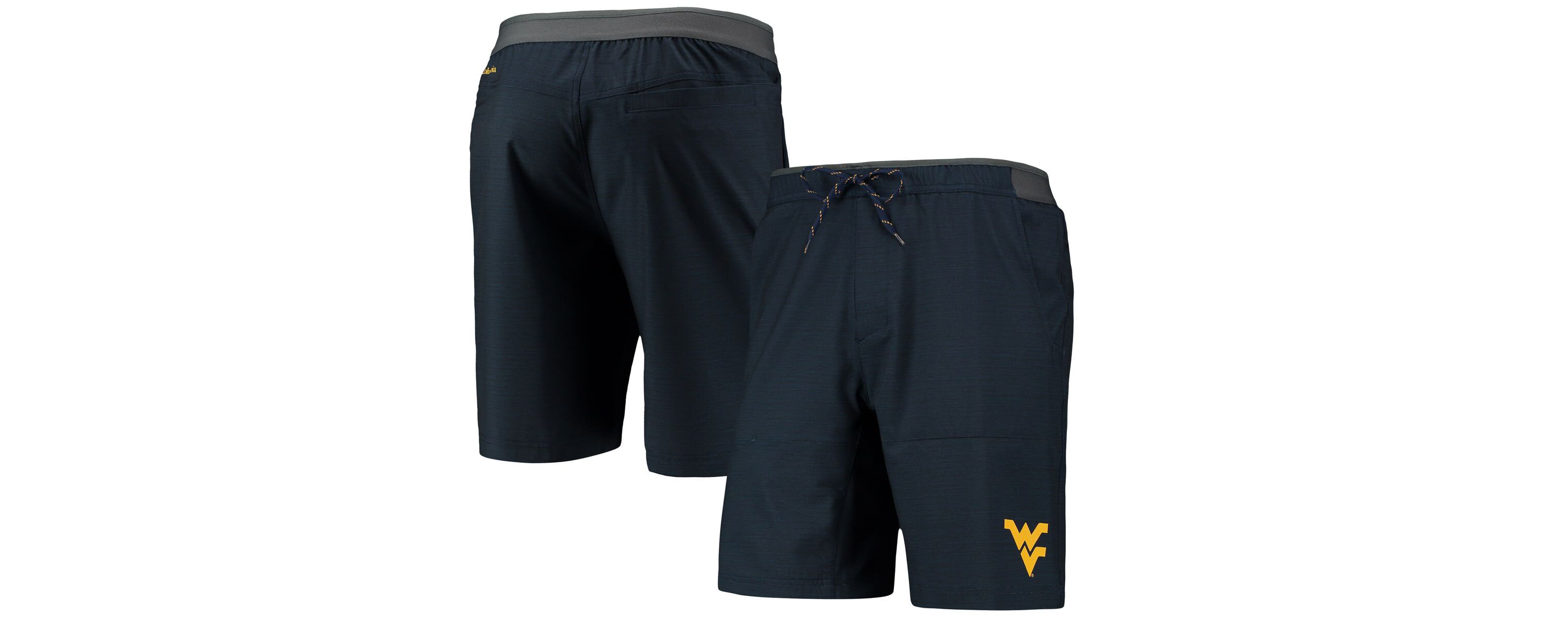 NCAA West Virginia Mountaineers Twisted Creek Omni-Shield Shorts