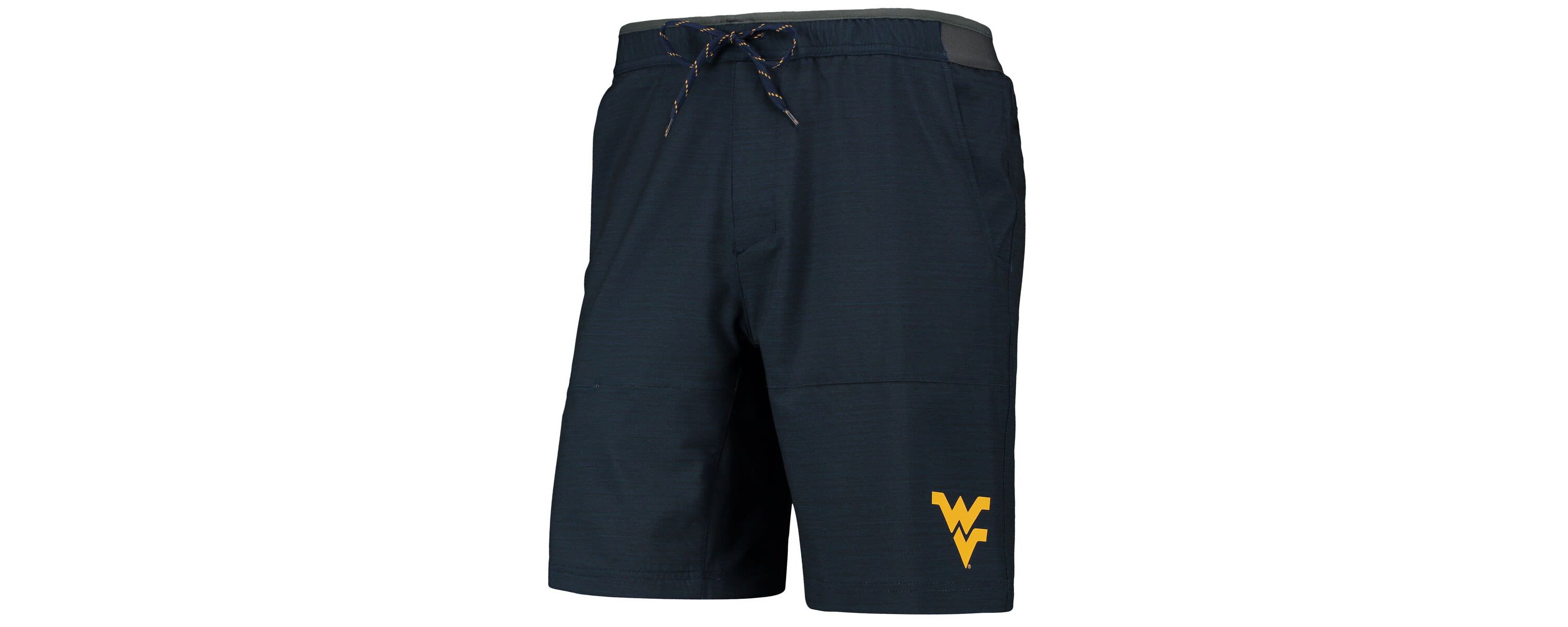 NCAA West Virginia Mountaineers Twisted Creek Omni-Shield Shorts