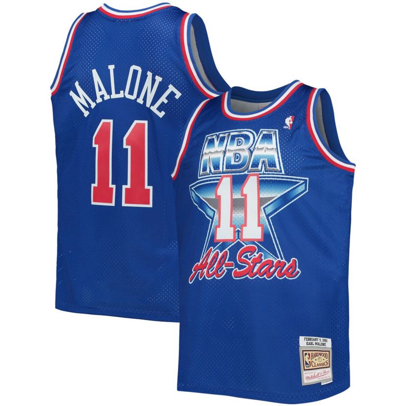 NBA Karl Malone Western Conference Hardwood Classics 1992 NBA All-Star Game Swingman Jersey
