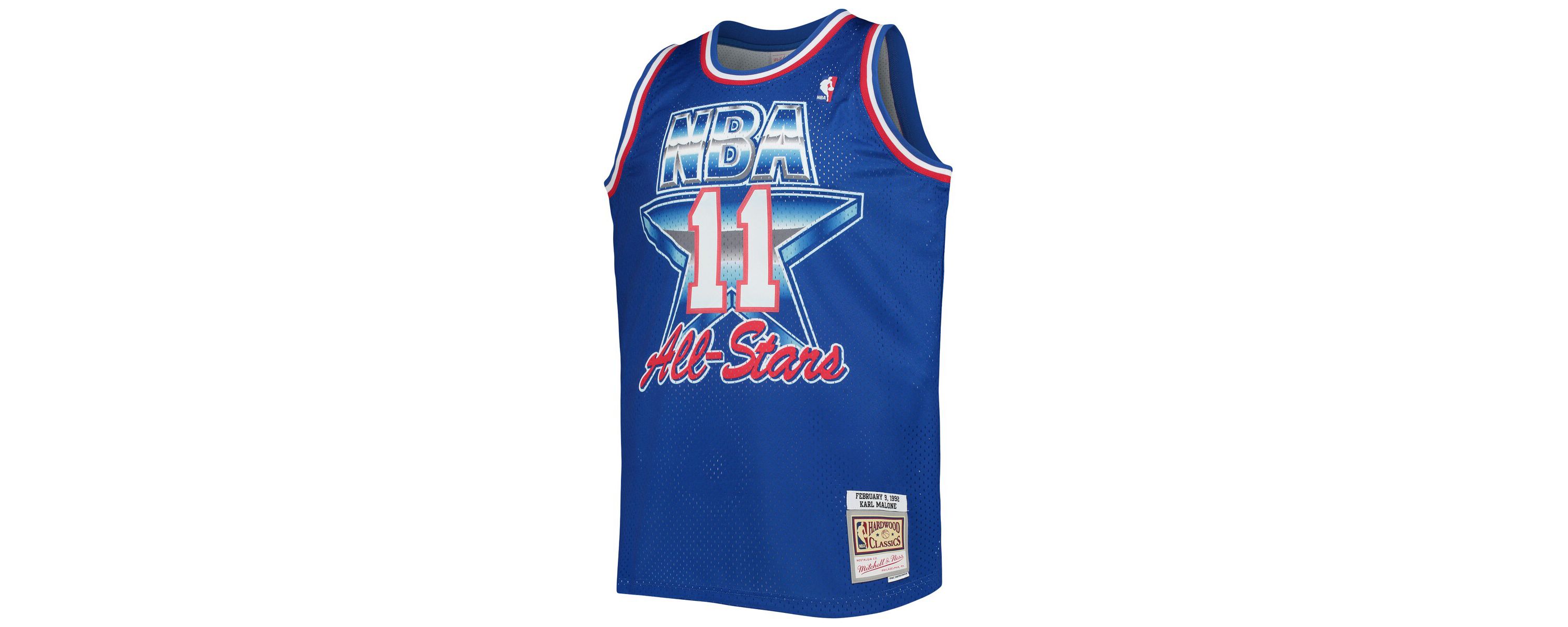 NBA Karl Malone Western Conference Hardwood Classics 1992 NBA All-Star Game Swingman Jersey