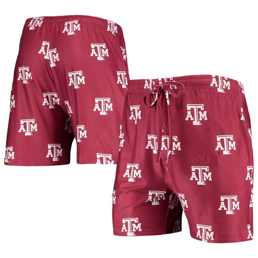 NCAA Texas A&M Aggies Flagship Allover Print Jam Shorts