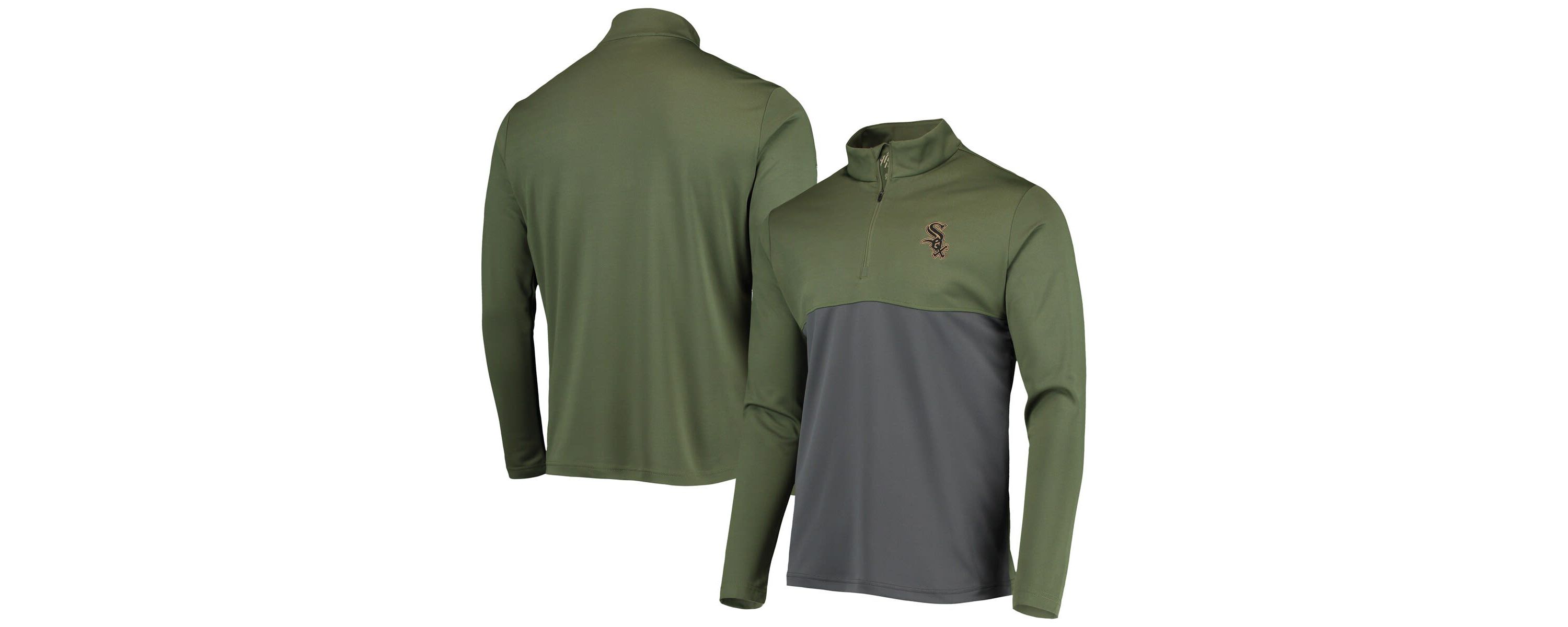Chicago White Sox MLB Chicago Sox Delta Pursue Quarter-Zip Jacket