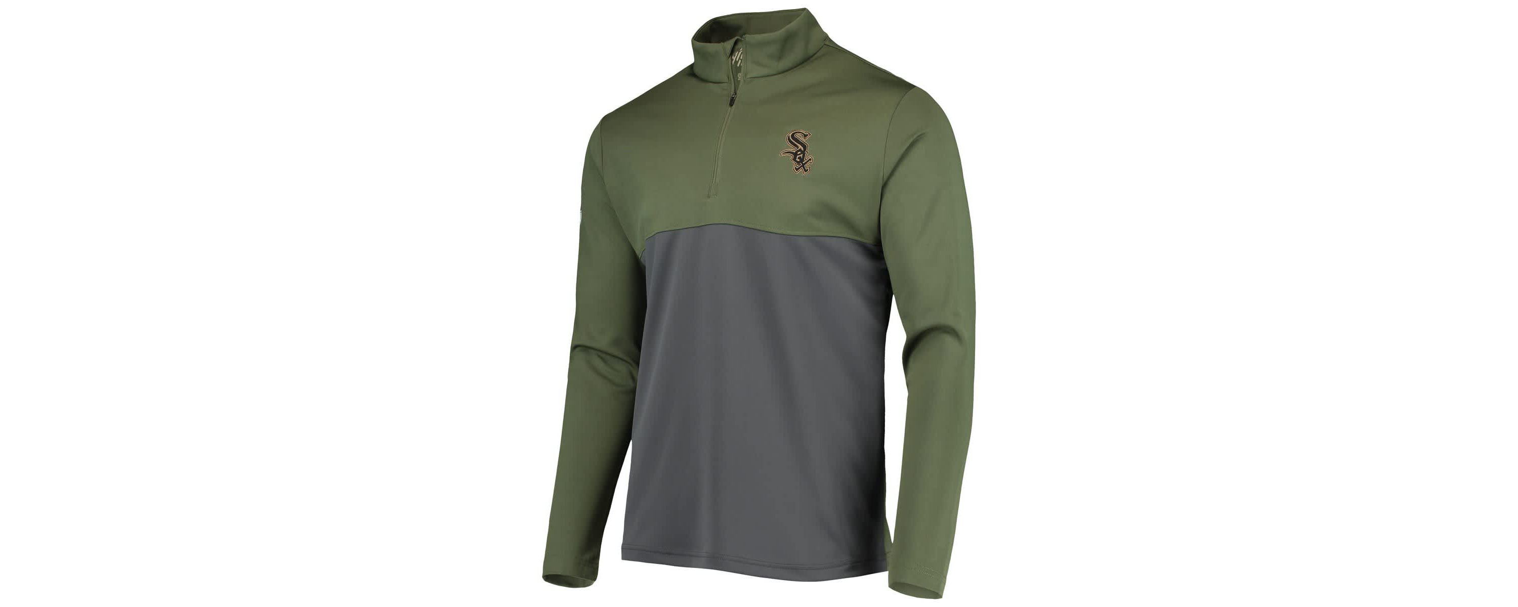 Chicago White Sox MLB Chicago Sox Delta Pursue Quarter-Zip Jacket