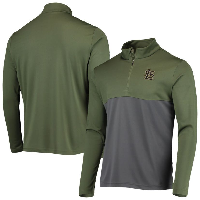 MLB St. Louis Cardinals Delta Pursue Quarter-Zip Jacket