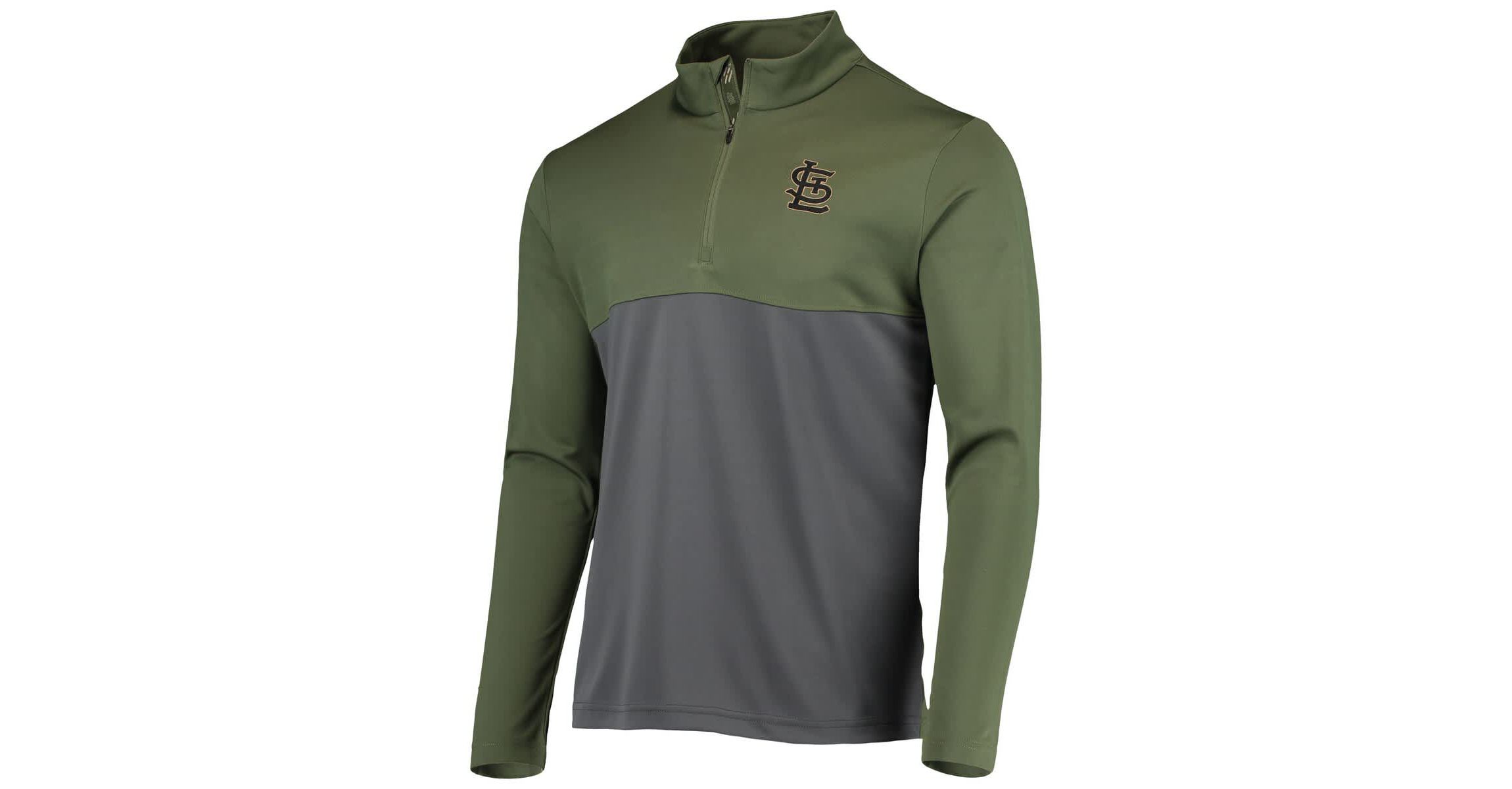 MLB St. Louis Cardinals Delta Pursue Quarter-Zip Jacket