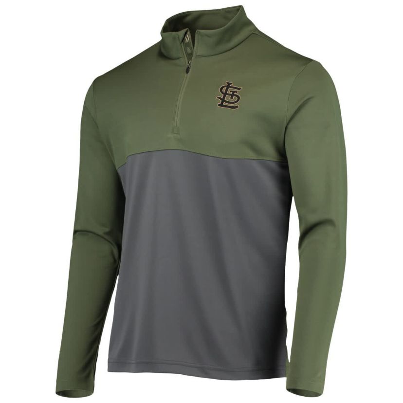 MLB St. Louis Cardinals Delta Pursue Quarter-Zip Jacket
