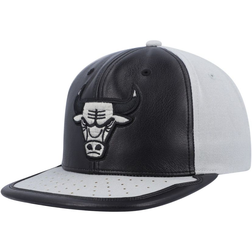 NBA Black/Gray Chicago Bulls Day One Snapback Hat