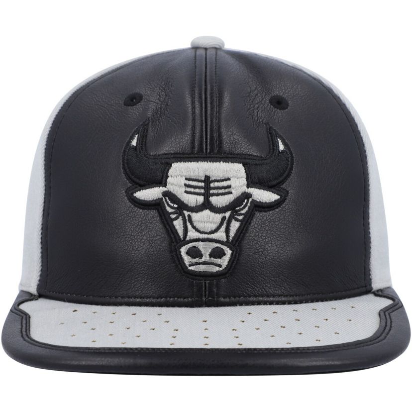 NBA Black/Gray Chicago Bulls Day One Snapback Hat