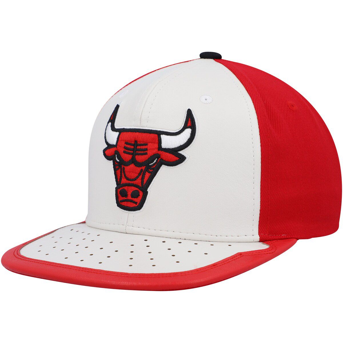 NBA White/Red Chicago Bulls Day One Snapback Hat