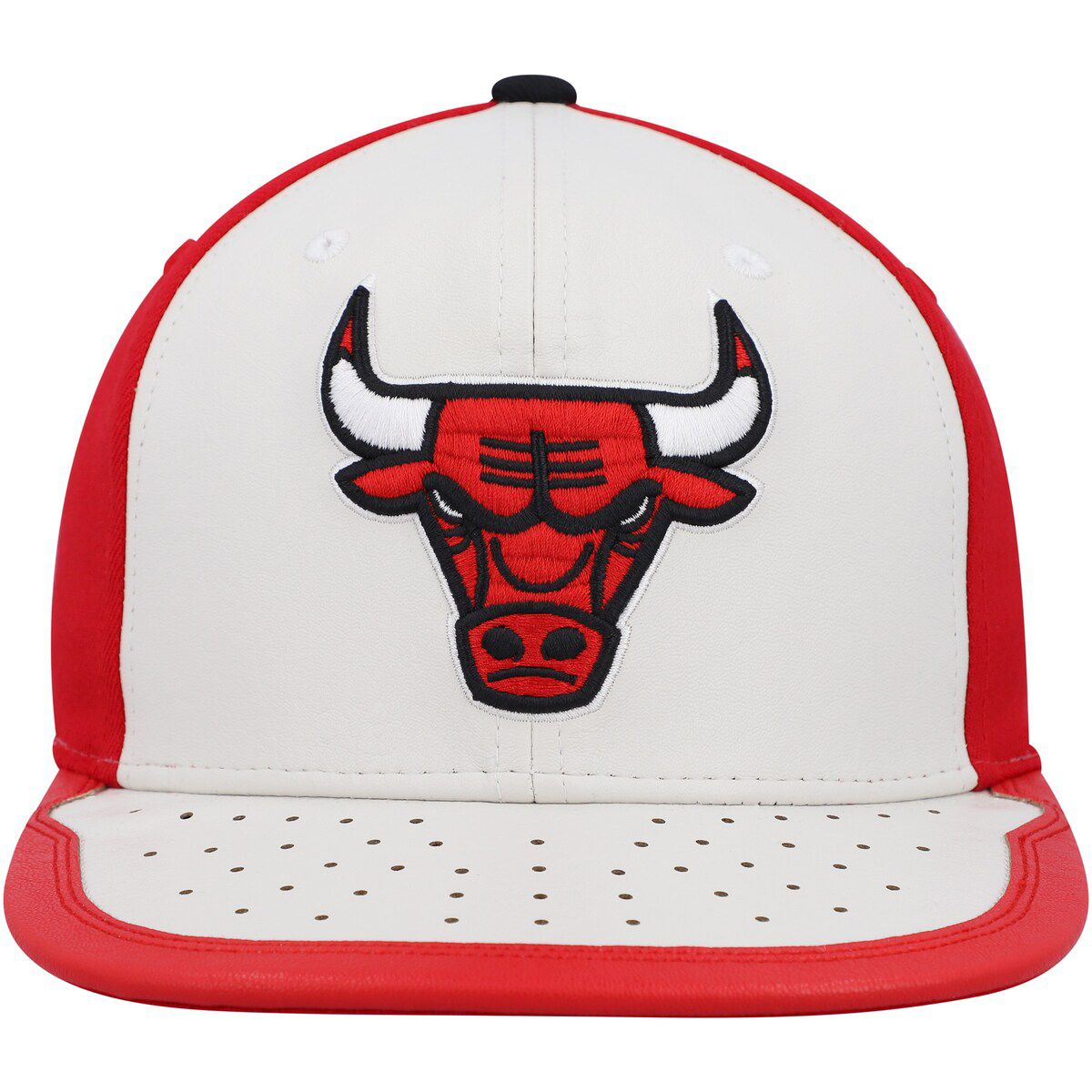 NBA White/Red Chicago Bulls Day One Snapback Hat
