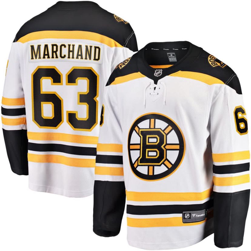 NHL Fanatics Brad Marchand Breakaway Jersey
