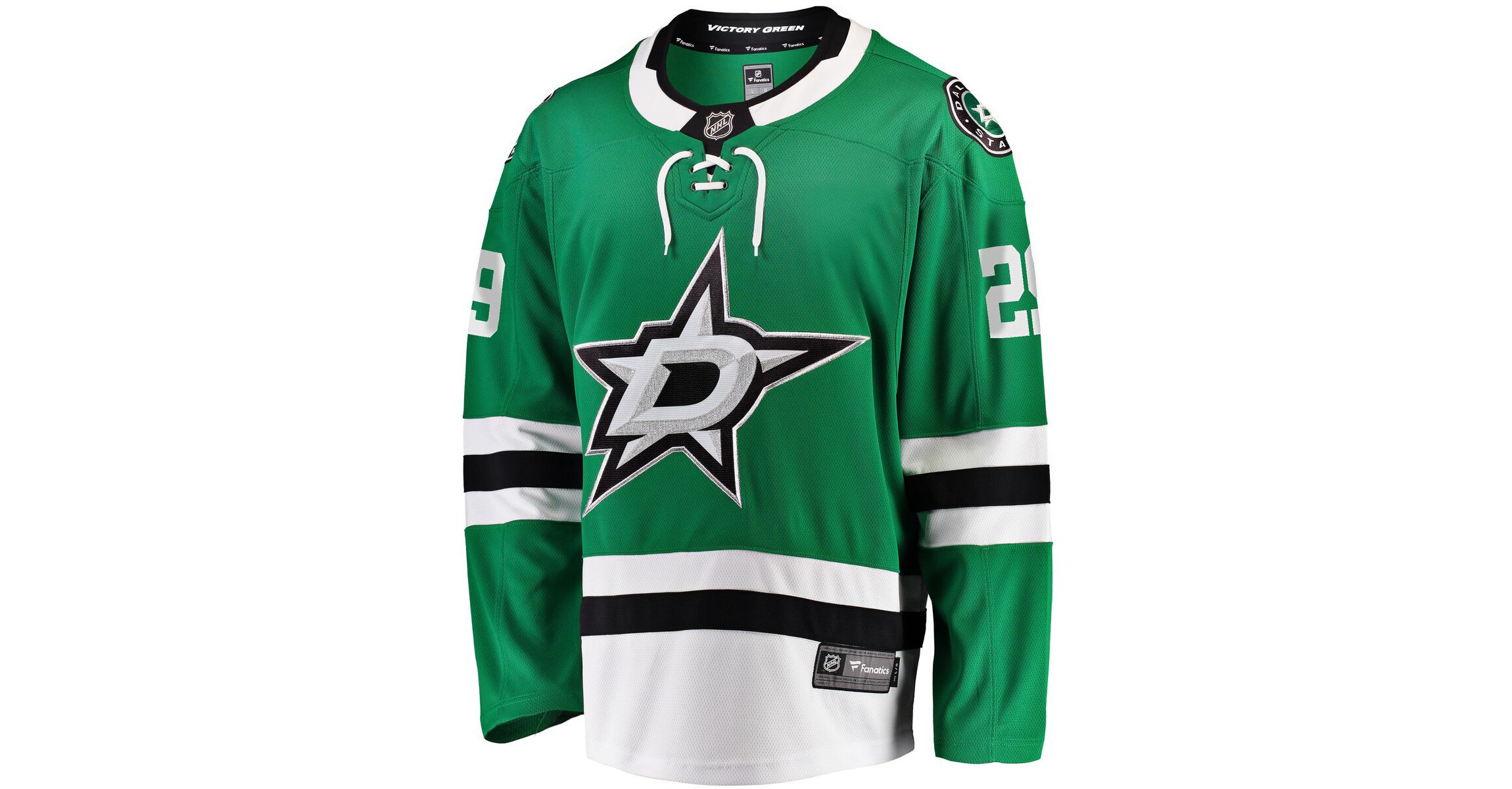 NHL Fanatics Jake Oettinger Kelly Dallas Stars Home Breakaway Player Jersey