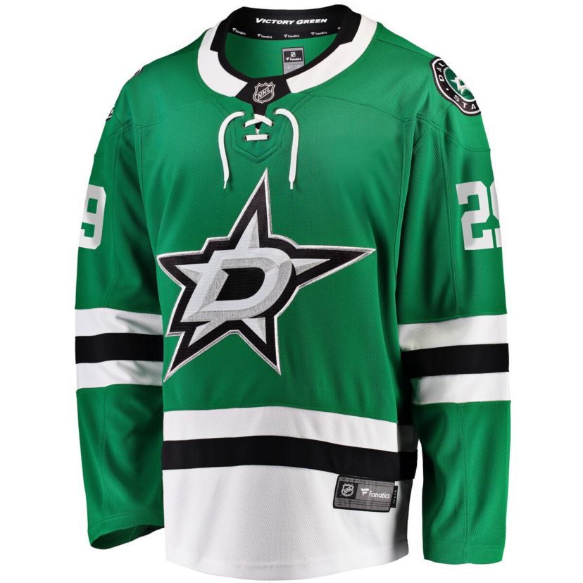 NHL Fanatics Jake Oettinger Kelly Dallas Stars Home Breakaway Player Jersey