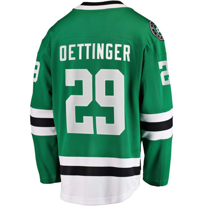 NHL Fanatics Jake Oettinger Kelly Dallas Stars Home Breakaway Player Jersey