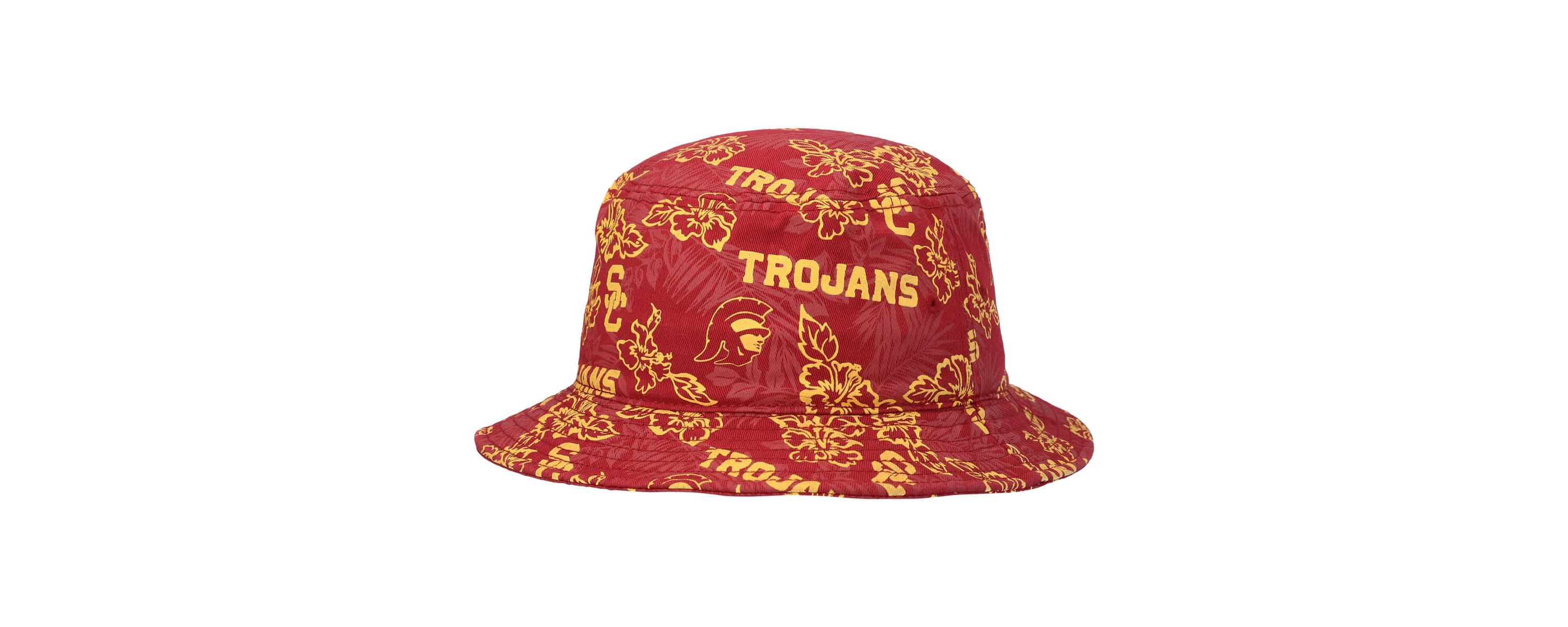 NCAA USC Trojans Floral Bucket Hat