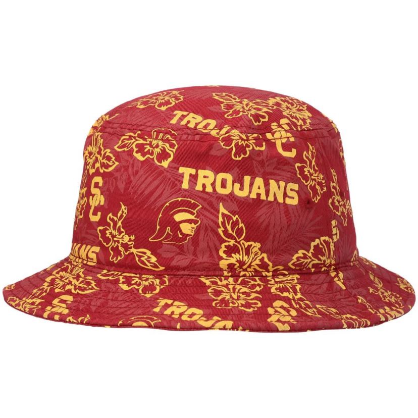 NCAA USC Trojans Floral Bucket Hat