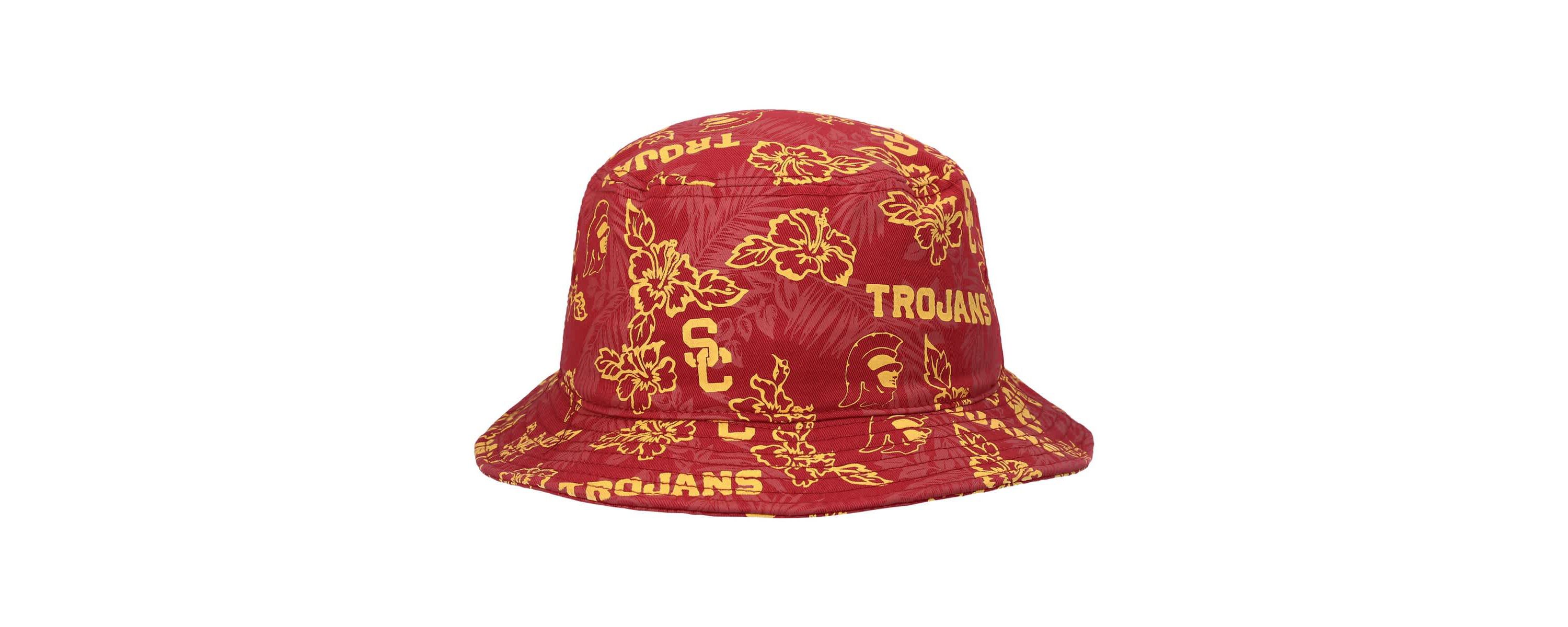 NCAA USC Trojans Floral Bucket Hat
