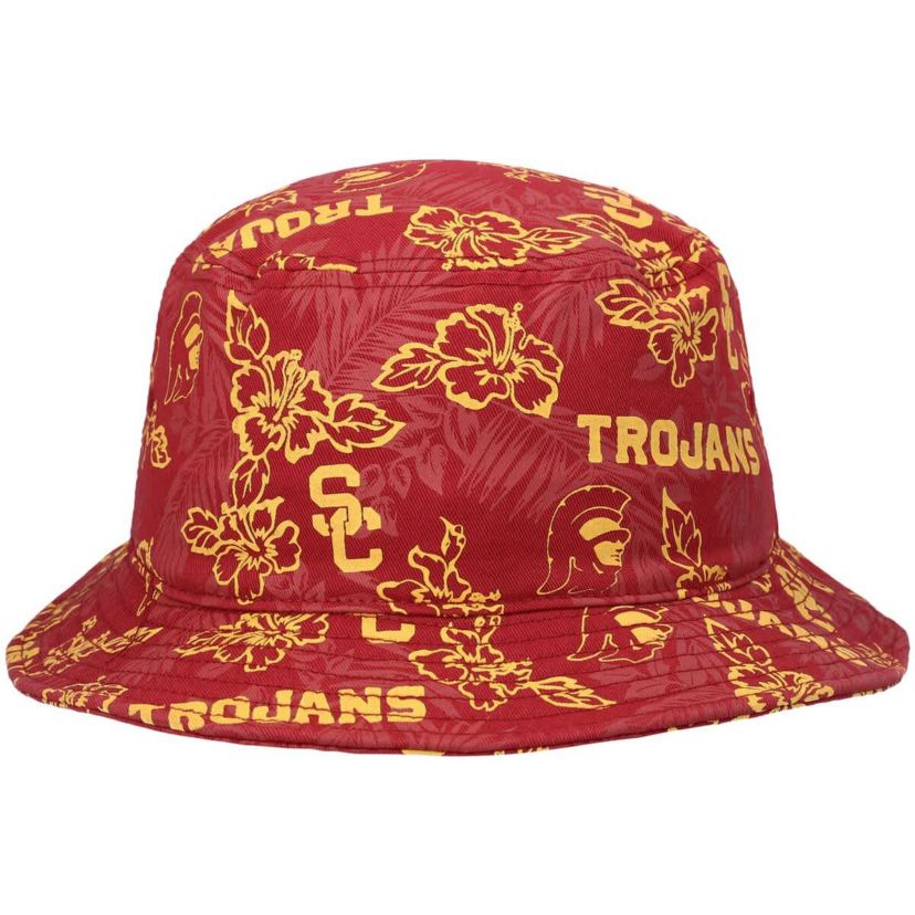 NCAA USC Trojans Floral Bucket Hat