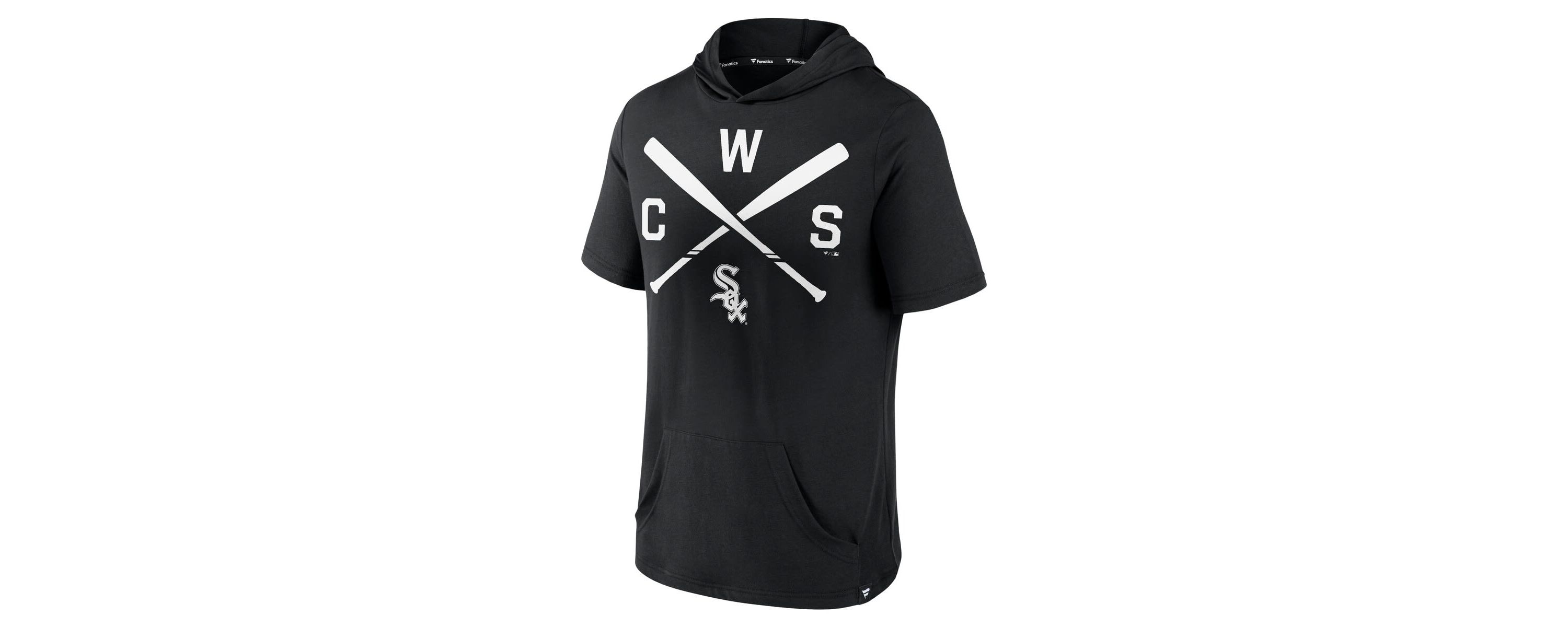 Chicago White Sox MLB Fanatics Chicago Sox Iconic Rebel Short Sleeve Hooded Top