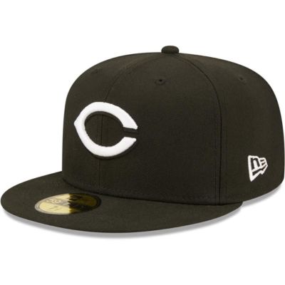 New Era Men's MLB Cincinnati Reds Team Logo 59FIFTY Fitted Hat