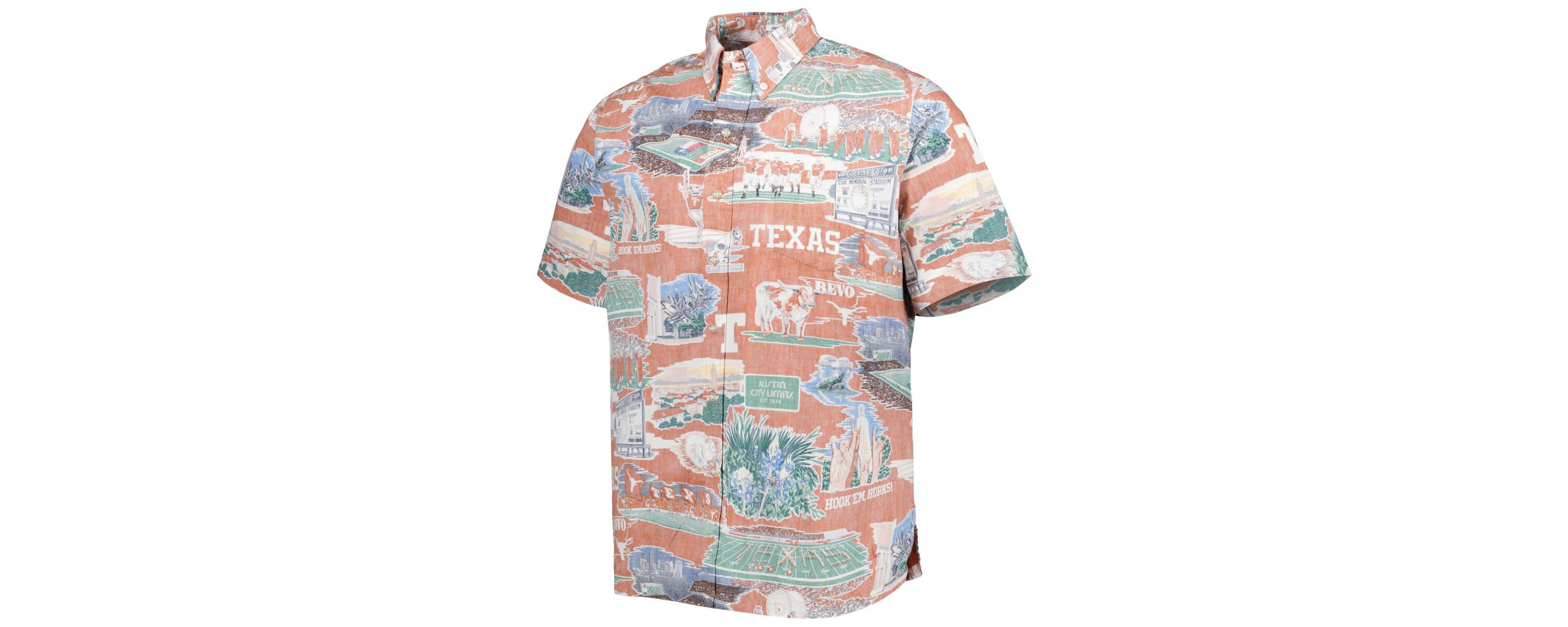 NCAA Texas Texas Longhorns Scenic Button-Down Shirt