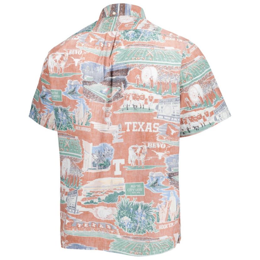 NCAA Texas Texas Longhorns Scenic Button-Down Shirt