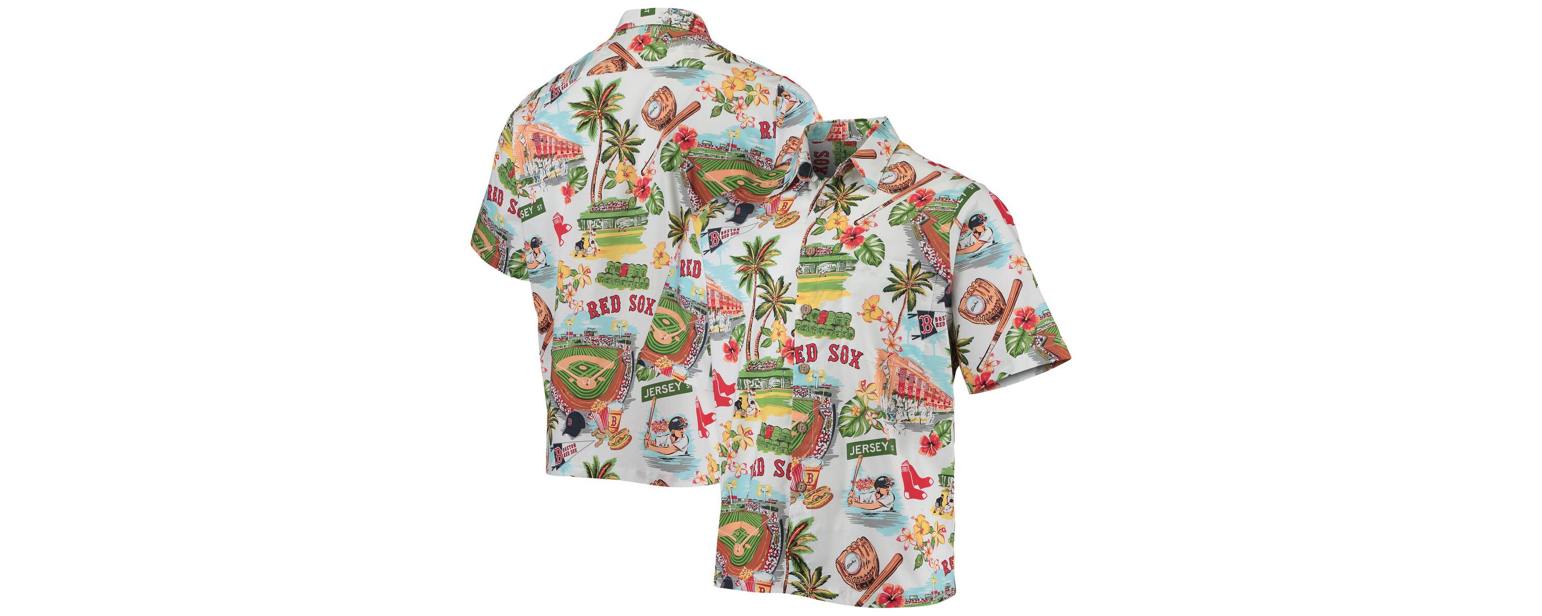 Boston Red Sox MLB Boston Sox Scenic Button-Up Shirt