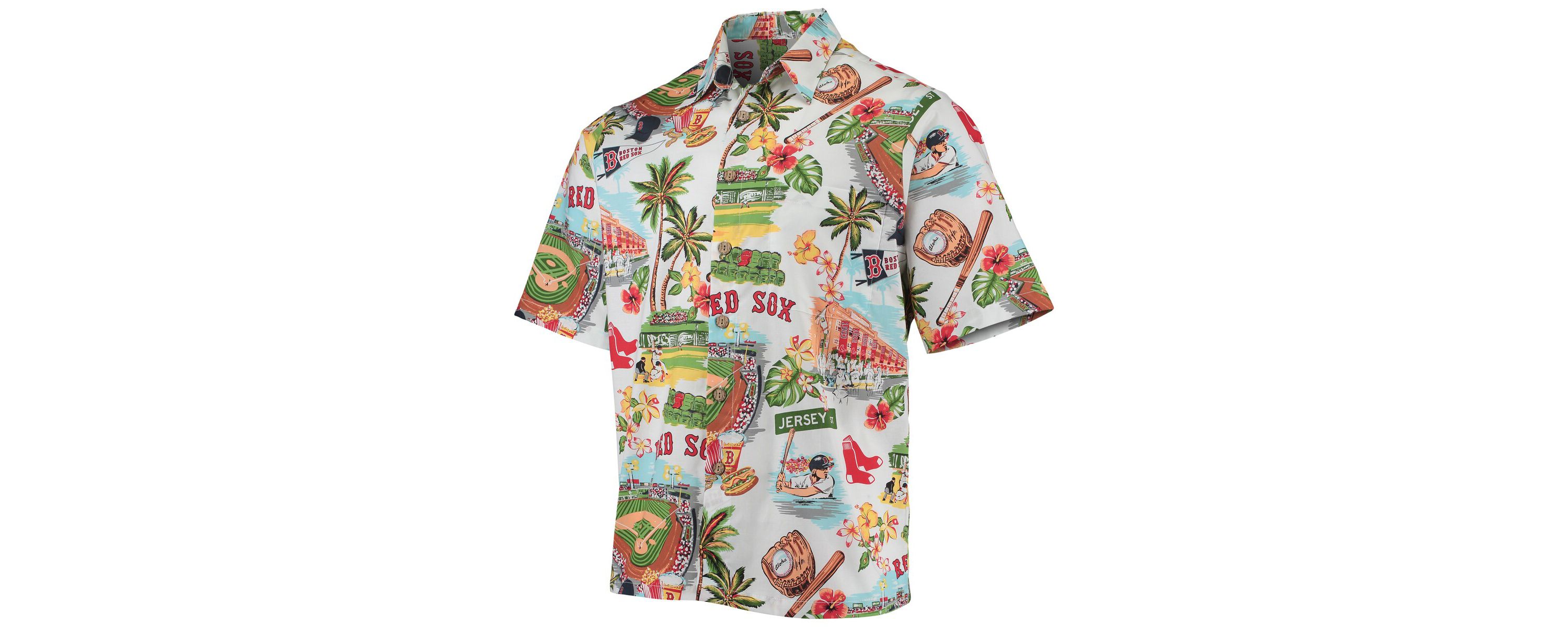 Boston Red Sox MLB Boston Sox Scenic Button-Up Shirt